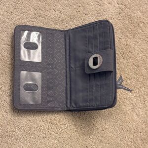 Vera Bradley Gray Wallet Case for Electronics